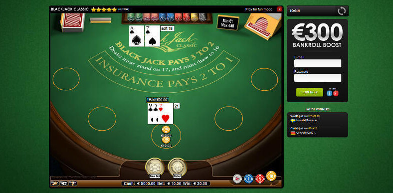 Online Gambling Blackjack Real Money
